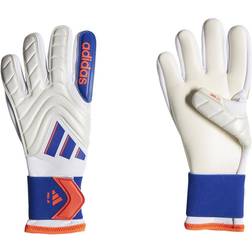 Adidas Copa Pro Kids Goalkeeper Gloves - White/Solar Red/Solar Yellow