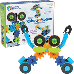 Learning Resources Gears! Gears! Gears! Robots in Motion 116pcs