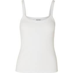 Selected Celica Anna Tank Top - Bright White