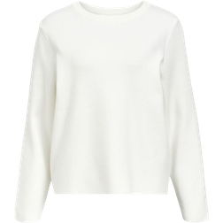 Object Reynard Long Sleeved Knitted Pullover - Cloud Dancer