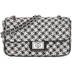 Karl Lagerfeld Agyness Shoulder Bag - Black/White