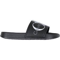 Calvin Klein Swim Sandal - Black/Grey/White