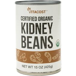 Vitacost Certified Organic Kidney Beans 425g