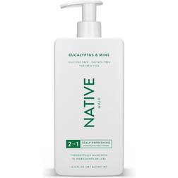 Native 2 In 1 Scalp Refreshing Shampoo & Conditioner Eucalyptus & Mint 487ml