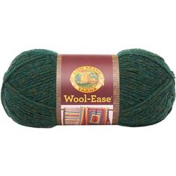 Lion Forest Green Heather Wool-Ease Yarn