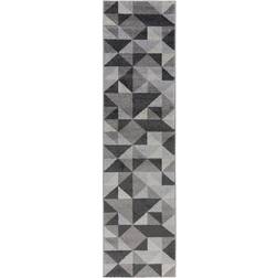 Dunelm Geo Squares Grey 57x230cm