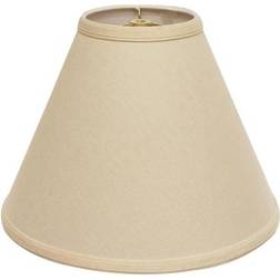 Cloth & Wire Slant Deep Cone Beige Shade 43.2cm