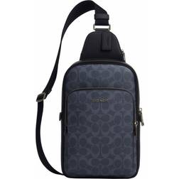 Coach Ethan Pack In Signature Denim - Signature Canvas/Gunmetal/Denim/Midnight Navy