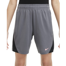 Nike Older Kid's Dri-FIT Strike Football Shorts - Iron Grey/Iron Grey/Black/Sunset Pulse (FN8419-069)