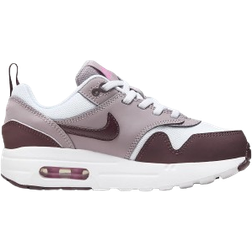 Nike Air Max 1 EasyOn PSV - White/Light Violet Ore/Playful Pink/Burgundy Crush