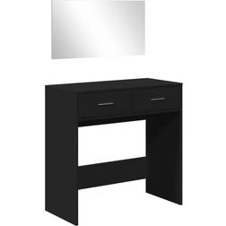 vidaXL 840703 Black Dressing Table 39x80cm