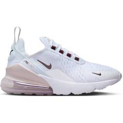 Nike Air Max 270 GS - White/Platinum Violet/Burgundy Crush