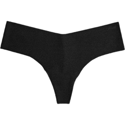 PINK No-Show Thong Panty - Black