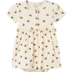 Lil'Atelier Romper Dress - Turtledove (13237386)