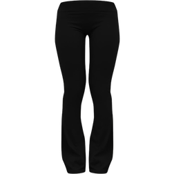 PrettyLittleThing Sport Sculpt High Waist Flare Yoga Pants - Black