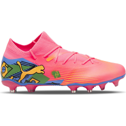 Puma Youth X Neymar Future 7 Match FG/AG - Sunset Glow/Black/Sun Stream/Green/Bluemazing