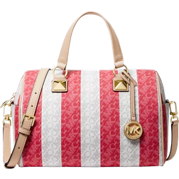 Michael Kors Grayson Logo Medium Duffle Satchel - Dp Pink Ml