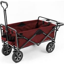 MacSports Collapsible Outdoor Utility Wagon With Folding