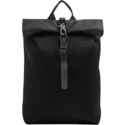 Rains Rolltop Rucksack Mesh Mini - Black