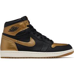 Nike Air Jordan 1 Retro High OG - Black/Sail/Metallic Gold