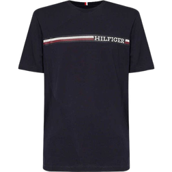 Tommy Hilfiger Monotype Signature Tape Jersey T-shirt - Desert Sky