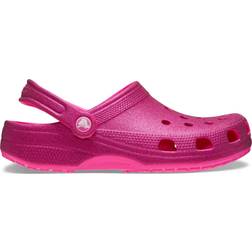 Crocs Classic Glitter Clog - Pink Crush