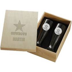 Dallas Cowboys Two-Piece Pilsner Beer Glass 47.3cl 2pcs