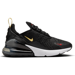 Nike Air Max 270 GS - Black/Gym Red/White/Saturn Gold