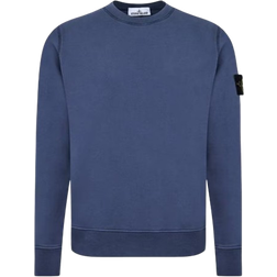 Stone Island Logo Patch Sweatshirt - Avio Blue