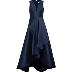 Coast Petite Plunge Waterfall Bridesmaids Maxi Dress - Navy