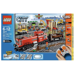 Lego Red Cargo Train - 3677