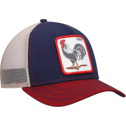 Goorin Bros. The Rooster Trucker Snapback Hat Unisex - Navy/Red