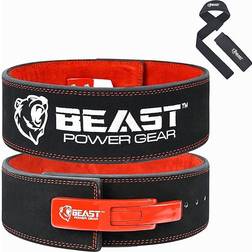 Beast Power Gear Weight Lifting Belt with Lever Buckle