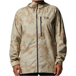 Mountain Hardwear Women's Stretch Ozonic Jacket- Moab Tan Print