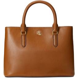 Lauren Ralph Lauren Small Marcy Satchel - Tan