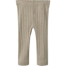 Name It Ohusa Rib Leggings - Pure Cashmere (13221358)