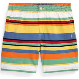 Polo Ralph Lauren Kid's Striped Cotton Mesh Shorts - Ylw Multi