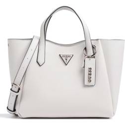 Guess Iwona Girlfriend Dove Satchel Bag - White