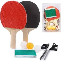 Tomtop Jms Portable Retractable Table Tennis Net Stand, Ping Pong Paddles, Quality Table Tennis Racket Set