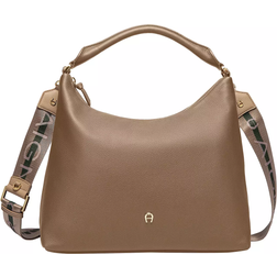 Aigner Zita Hobo Bag M - Trench Beige