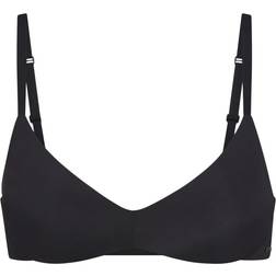 SKIMS Wireless Form Push Up Plunge Bra - Onyx