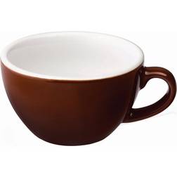 Loveramics Egg Flat Brown Coffee Cup 15cl