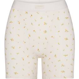 SKIMS Cotton Rib Boxer - Marigold Rosebud Print