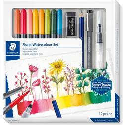 Staedtler Floral Watercolour Set 12-pack