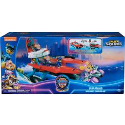 Spin Master Paw Patrol The Mighty Movie Pup Squad Air Craft Carrier HQ