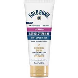 Gold Bond Age Renew Retinol Overnight Body & Face Lotion 198g