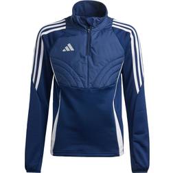 Adidas Junior Tiro 24 Winterized Top - Team Navy Blue 2/White (IY0116)