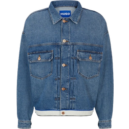 Hugo Boss Corso Tape Denim Jacket - Blue