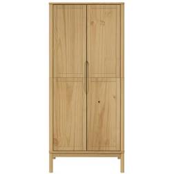 vidaXL Floro Golden Brown Wardrobe 77x171cm