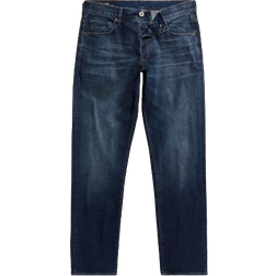 G-Star 3301 Straight Tapered Jeans - Worn in Stratos